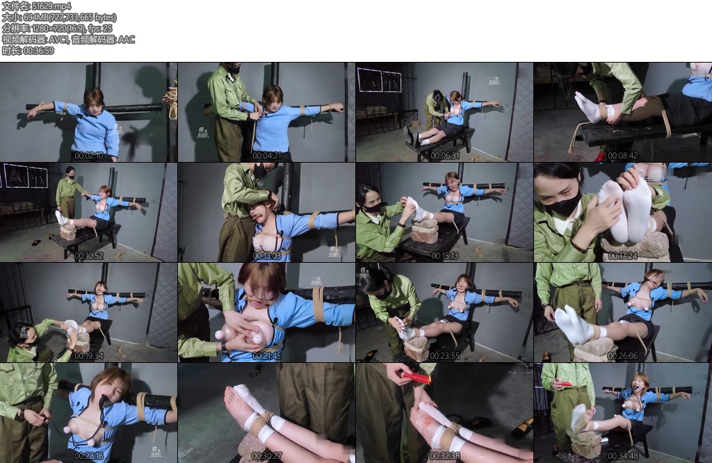 [樱束原创] 学生的暴动审讯学生暴动被抓捕老虎凳上垫砖痒刑滴蜡折磨逼供审讯扒衣羞辱戴吸R器棒棒跳D强震强G充气口塞反复充气折磨-丝依依
