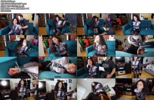 [欧美绳艺] Khrystal plans a robbery and asked to be tied and gagged she regrets it when she noticed how tight-丝依依