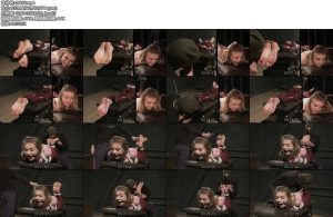 [欧美绳艺] Russian Fetish Linda Bare soles flogging and biting-丝依依