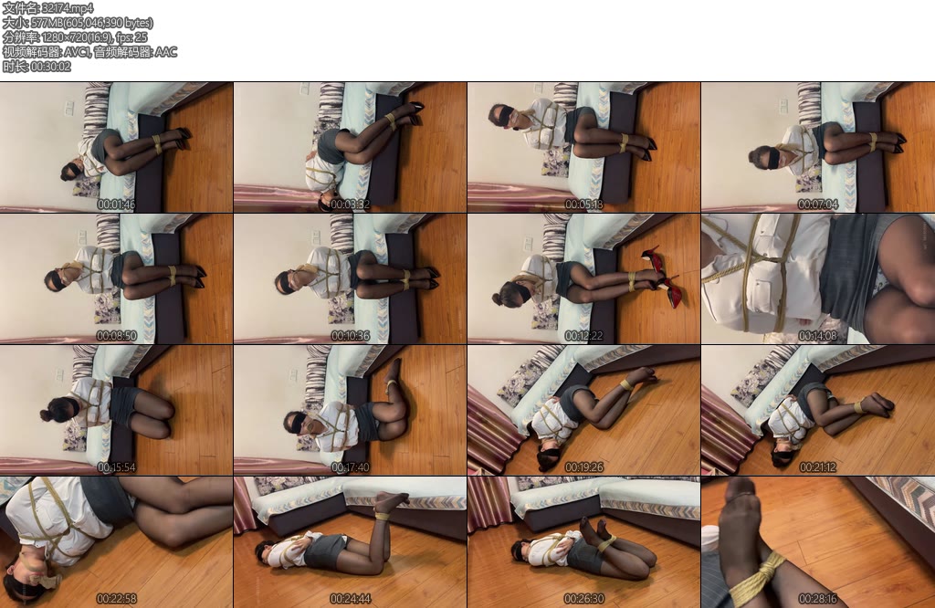 [ZhangYang] 洋洋 黑丝OL绑架-丝依依