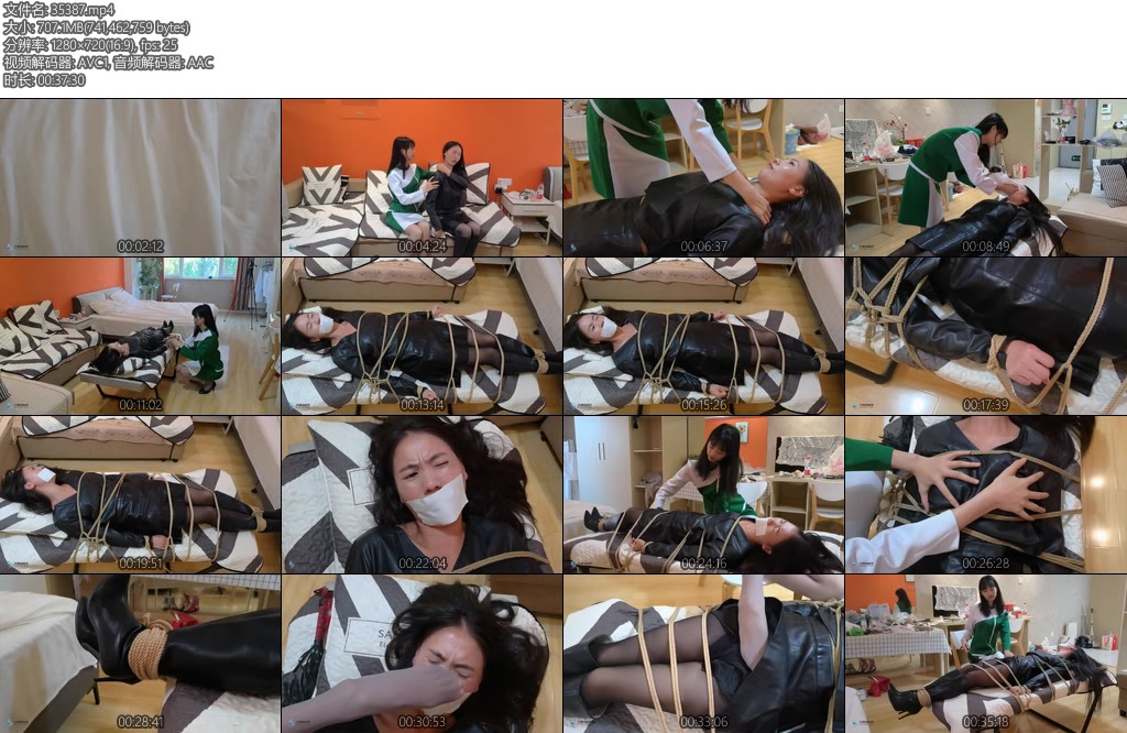 [JS原创] 八月狂欢节激辣宫怡会所劫难4美女来到会所不料遇到有特殊癖好的技师被捆绑玩弄-丝依依