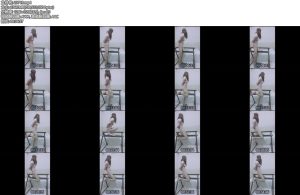 [安妮原创] 自娱自乐（三角铁架的自缚）踮脚惩罚变态指压板-丝依依