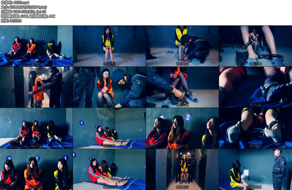 [胜景影视] 四集法制连续剧罪恶通奸下场（第三集）林沐雪她们三女犯被判处死刑押进戒惧室钉死镣戴死铐-丝依依