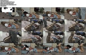 [亚洲绳艺] 极限驷马丝袜套头-丝依依