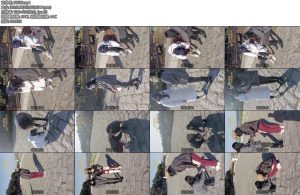 [何沐原创] 模特现在教学两位素人如何使用手铐-丝依依