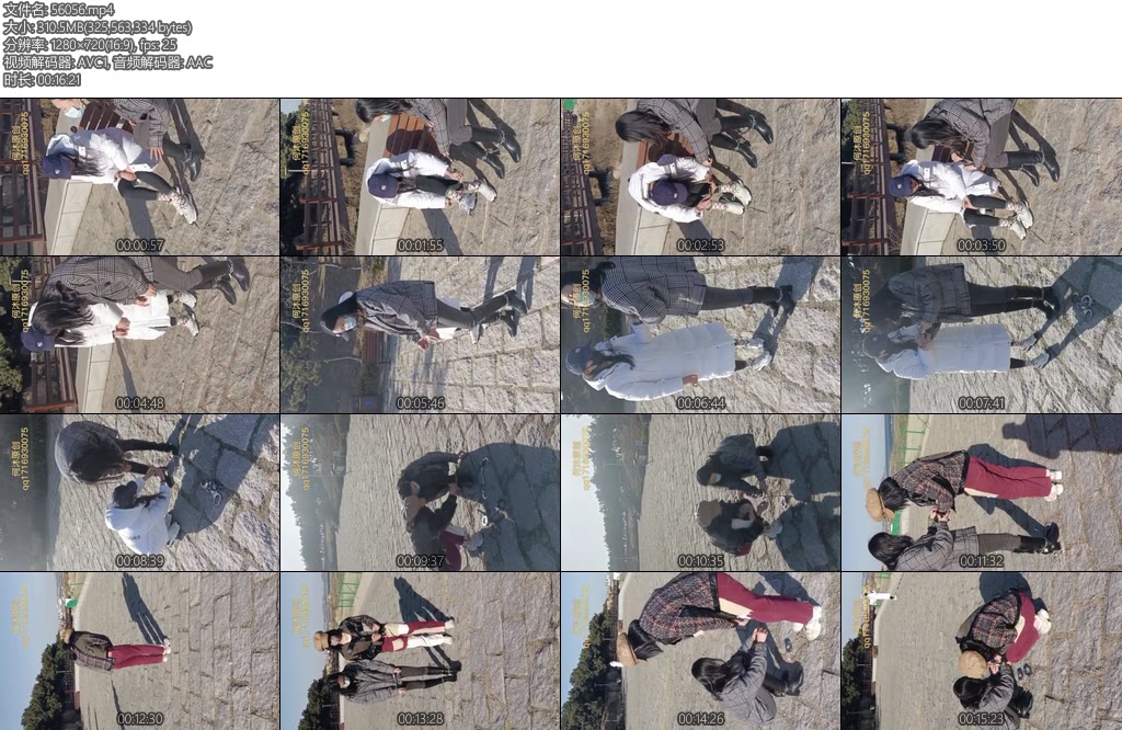 [何沐原创] 模特现在教学两位素人如何使用手铐-丝依依