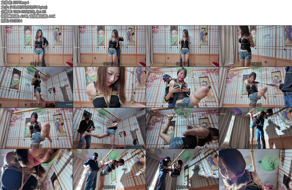 [一绳所爱] 魏灿灿初体验-丝依依