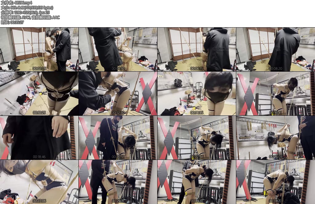 [缚予原创] 线下真实调教之新模18岁高中生小妖女仆装后手吊缚股绳强制内八放置调教女仆装后手吊缚股绳连接脖子强制弯腰捆绑内八腿龟甲缚SP打屁屁-丝依依