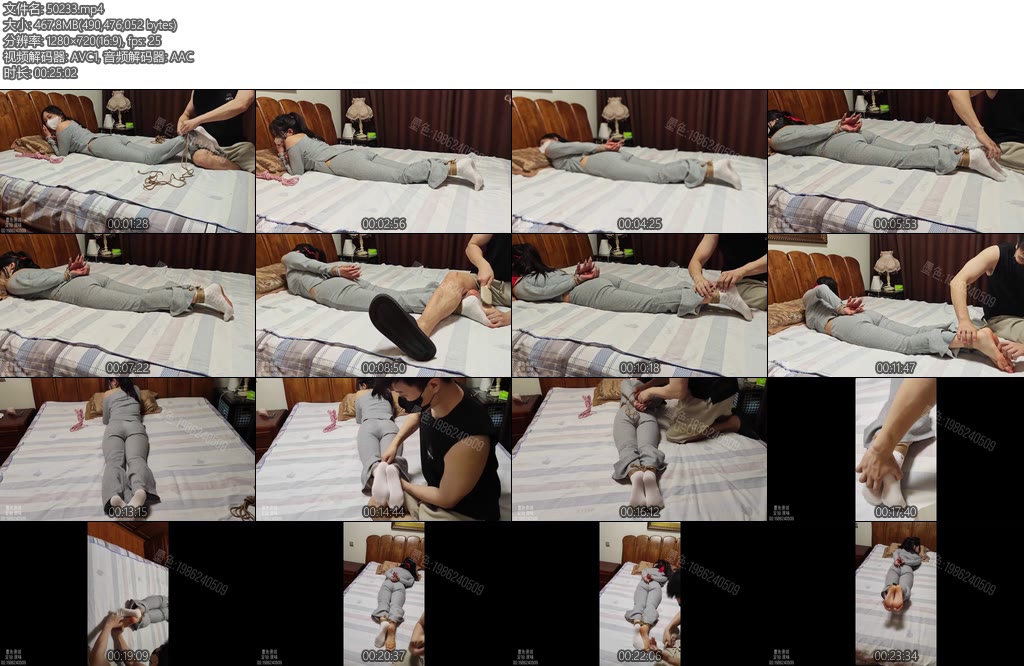 [墨色原创] tk片安雪初次tk挠脚心-丝依依