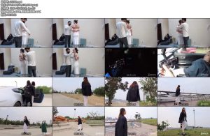 [半岛束艺] 穿着走不快的裙子散步-丝依依