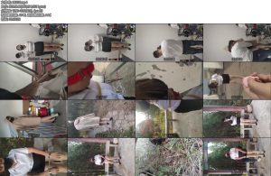 [可乐inrey] 致敬90夫妻妞妞博主午休时间户外日式捆绑口球高跟配脚铐手铐棒棒怼失禁口bao-丝依依