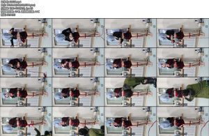 [亚洲绳艺] 天天的柱子自缚有喘息版有娇喘20分放置10分强高60分超长版本-丝依依