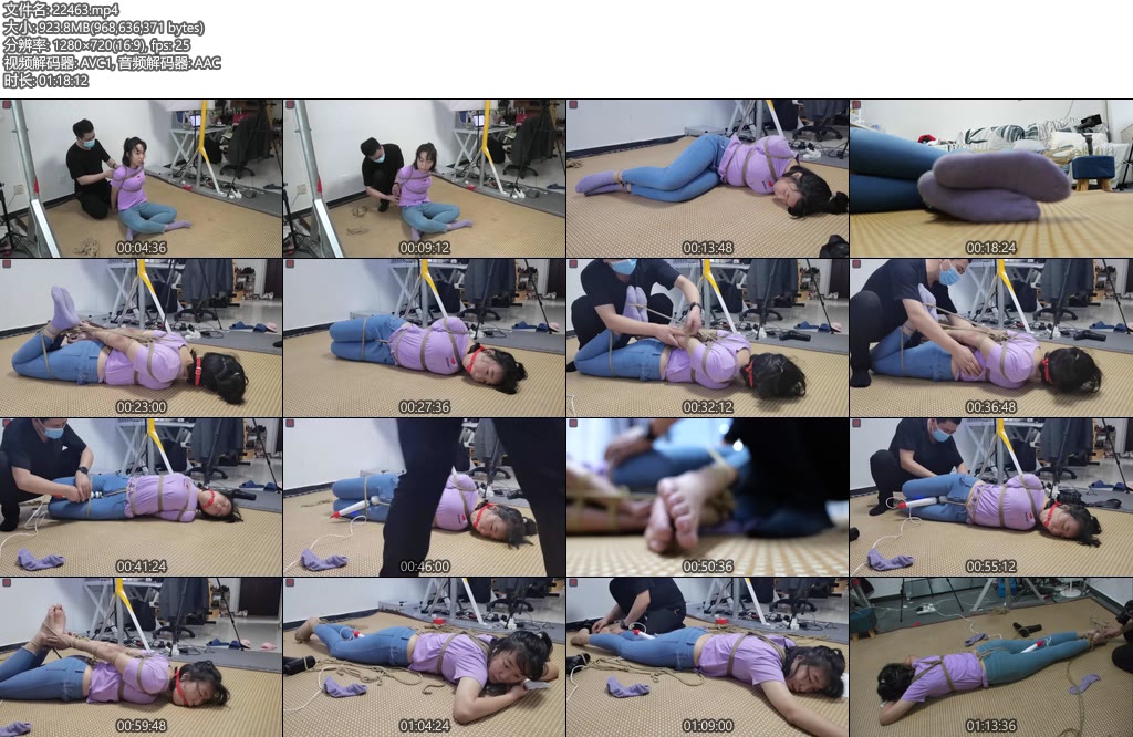 [绳之韵] 一步到位试镜系列叛逆少女罗兰（1-2合并版）口球、股绳欧式驷马TK-丝依依