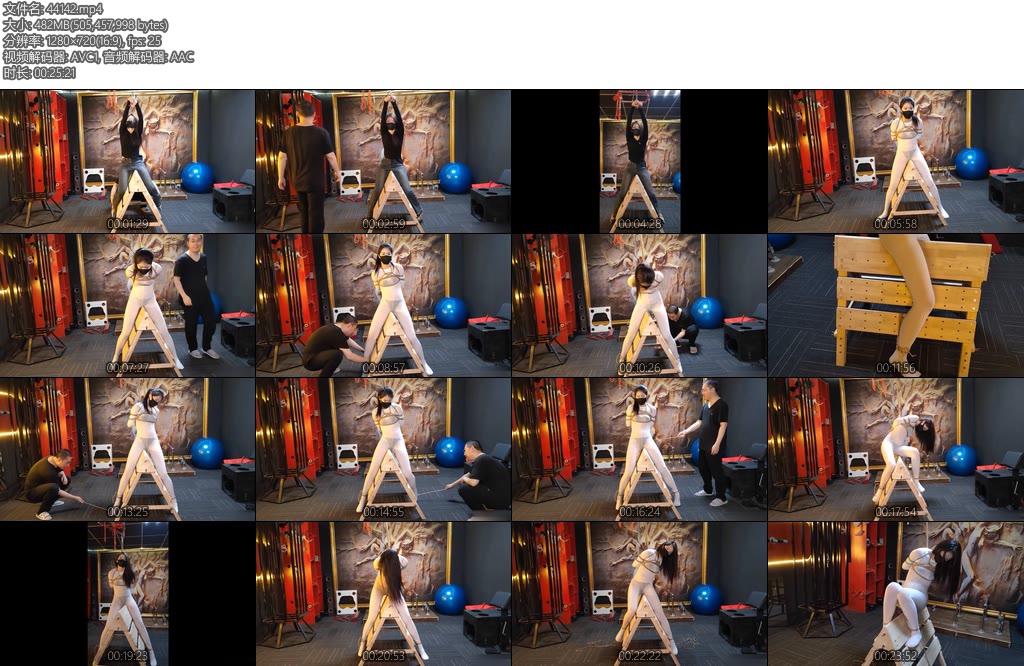 [随心原创] 杨蕊牛仔裤连体衣骑木马-丝依依