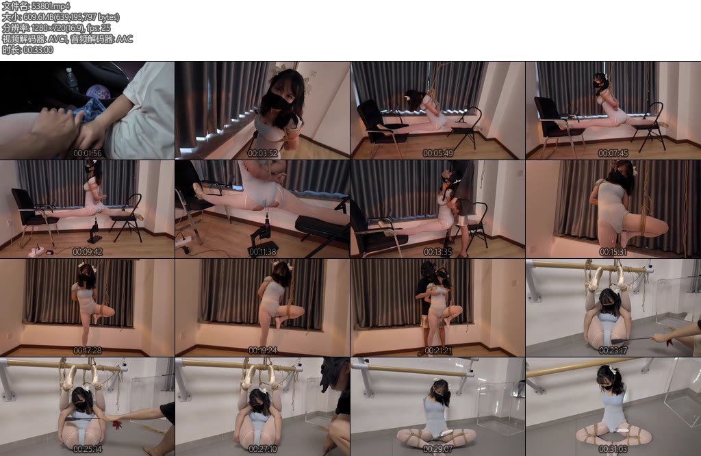 [凛凛蝶] 献身的少女第一集极限柔韧一字马进入强x-丝依依