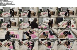 [理想生活] 夜色撩人居家游戏两女玩绳子发生意外-丝依依