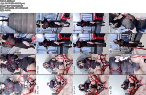 [栗栗子] 沦为玩具的旗袍少女01天台束缚户外强高旗袍少女羞耻调教胸缚蟹腿缚高跟鞋黑丝-丝依依