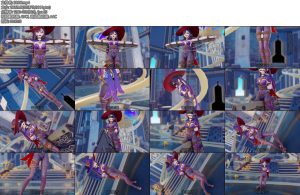 [动画片] 原神拘束 动画莫娜拘束十字架木马吊缚-丝依依