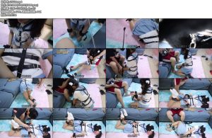 [荷仙原创] 荷仙少女 主人请打我吧qwq小萝莉灵的自我反省之路牵引跪走马鞭抽的痛羞耻心加大拘束驷马挠全身tk花边白袜到不能动弹-丝依依