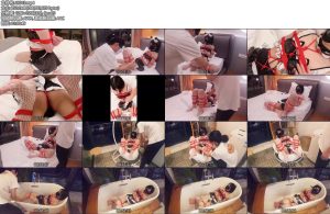 [面具原创] 面具男 白丝网袜透视装可爱系的女声伪娘jiojio常规的榨汁训练榨到翻白眼那种床上榨一次窗外吊篮榨一次最后放在浴缸里面榨干了但是太吵就直接用口塞堵上了-丝依依