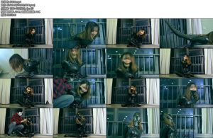 [FSS原创] 奴隶女搜查（2）堵嘴蒙眼地狱四种口枷完全颜艺表演堵嘴蒙眼爱好者心水之作-丝依依