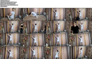 [束缘阁] 白色水手服 镣铐固定-丝依依