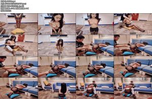 [济南缚仙] 大尺度定拍背德人妻凡凡黑丝只戴胸贴跪绑惩罚调教口舌侍奉求原谅-丝依依