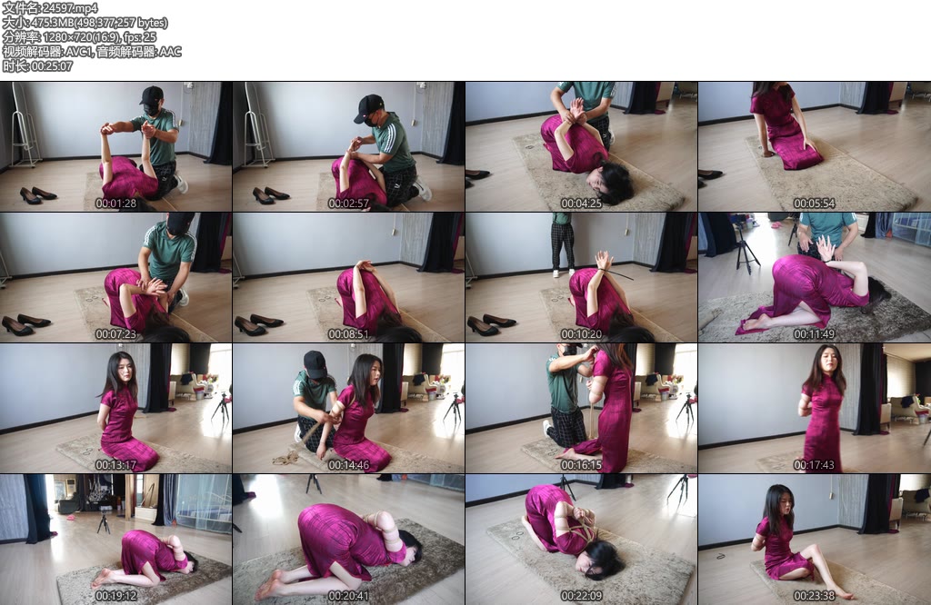 [唯美之家] 反扭捆绑美女巧巧-丝依依