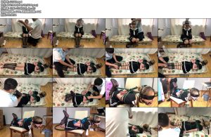 [WN原创] 水手服萌妹柚子蛇缚暴力承压驷马，越玩越暴力是个坏习惯！-丝依依