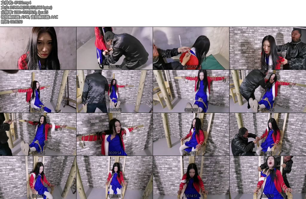 [飞天原创] 月仙儿在新场地扮演地下交通员,被逮捕后遭到严刑拷打后被除以绞刑-丝依依