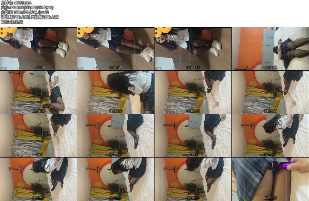 [番茄原创] 小冉尝试震动JK黑丝猫爪露脸-丝依依