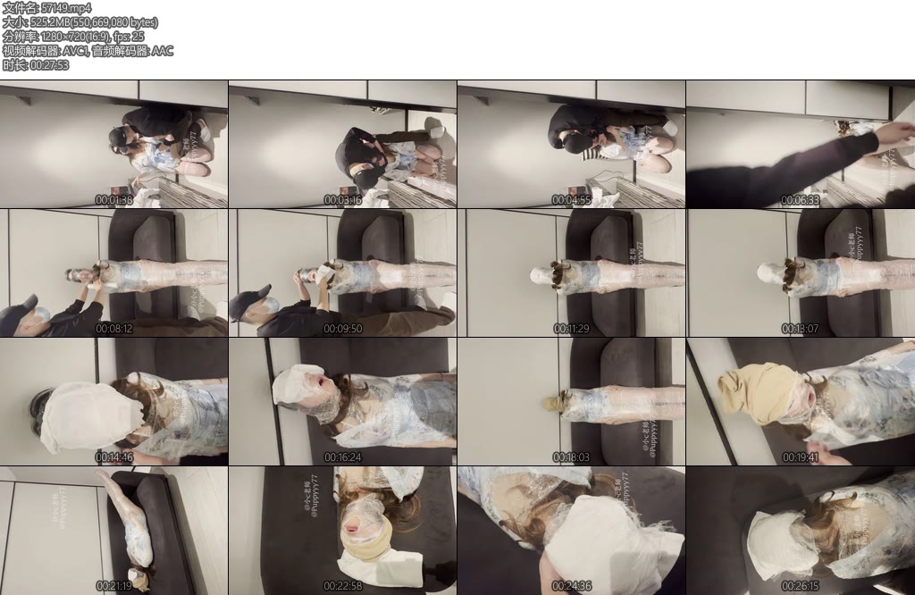 [小C老师] 谁懂被保鲜膜束缚住的窒息感啊-丝依依