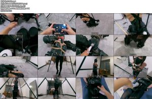 [面具原创] 面具男 继续调教榨干绝美兔女郎伪娘！超敏感，叫声超好听（女声）！ k9 单手套高跟鞋玩具全开-丝依依