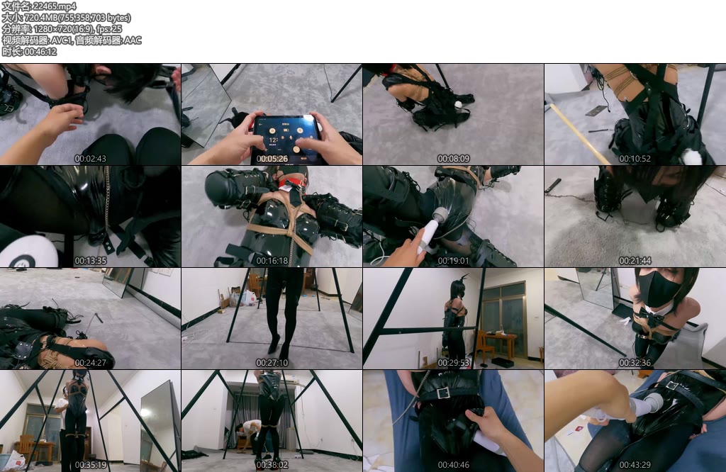 [面具原创] 面具男 继续调教榨干绝美兔女郎伪娘！超敏感，叫声超好听（女声）！ k9 单手套高跟鞋玩具全开-丝依依