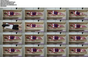 [坎喵原创] 白丝死库水衣柜放置强制抬头站立强高-丝依依