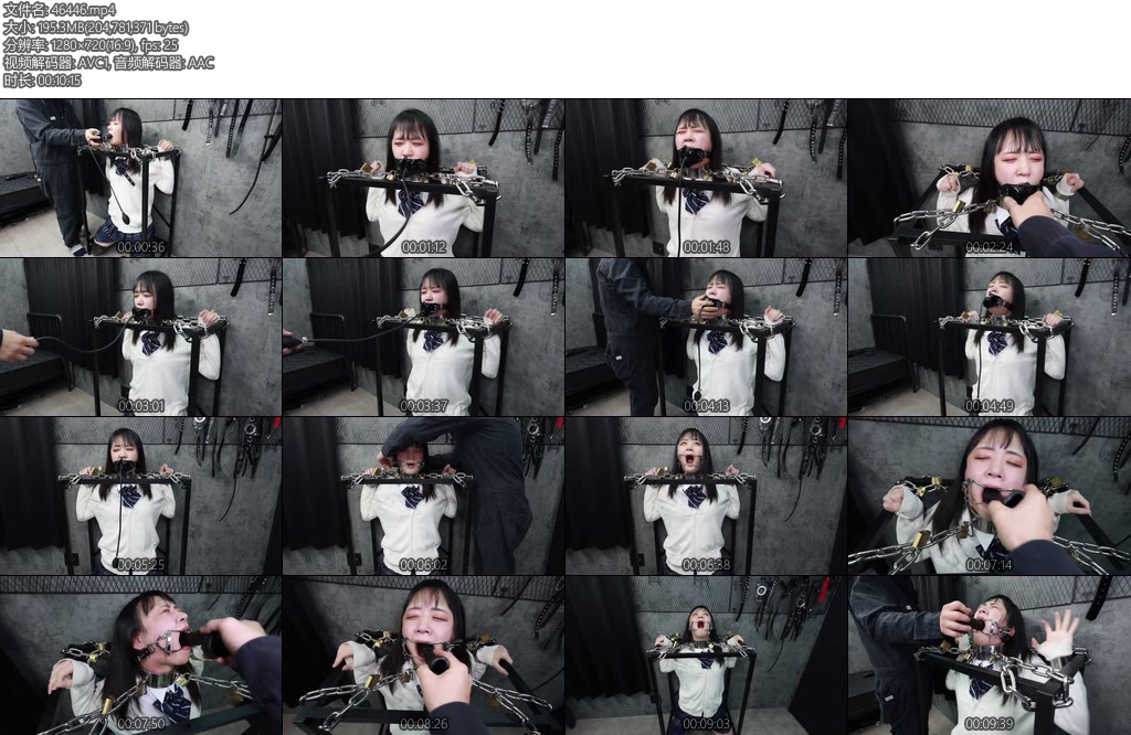 [D-Lemon] 拘束固定喉責めイラマcomplete plan-丝依依