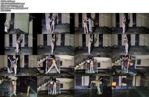 [欢乐谷] 被捆绑在天台的妹子性感女糟遇路人咸猪手的无情调教-丝依依