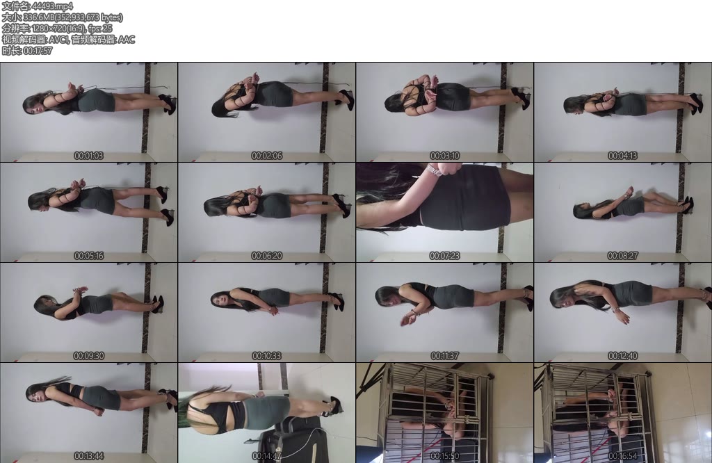 [皖北原创] 皖北绳艺 绝美女笼子捆绑鞭抽调教体验-丝依依