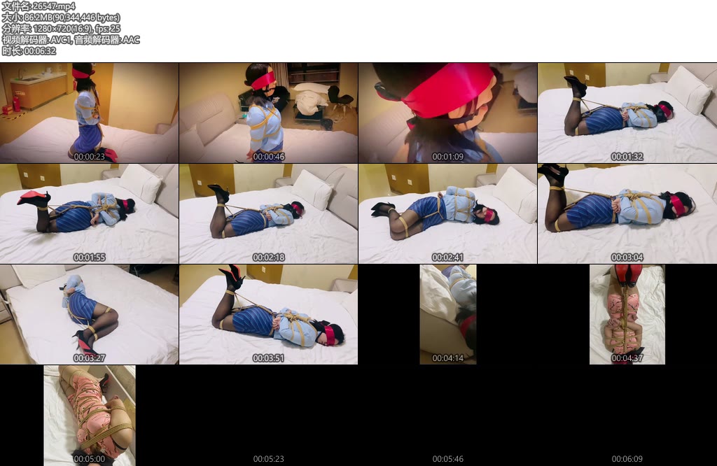 [亚洲绳艺] 职业装旗袍小姐姐-丝依依