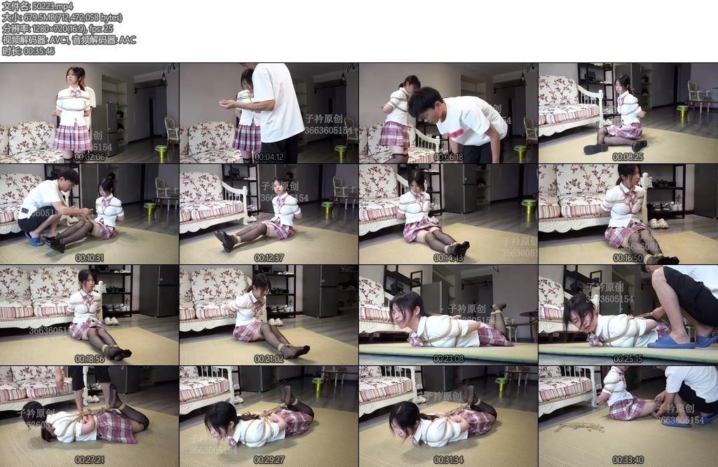 [子衿原创] 新模试镜学生妹黑丝驷马放置-丝依依