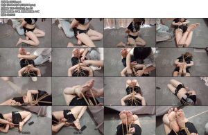 [JS原创] 诗彤内衣棉袜团缚蒙眼口球堵嘴TK放置-丝依依