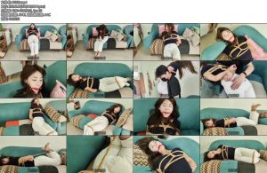 [禾一原创] 打屁股口球驷马放置挣扎-丝依依