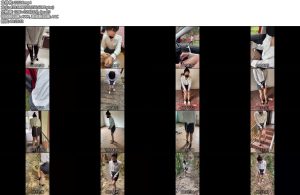 [亚洲绳艺] 指认现场 第一次尝试外拍情节，贵在真实，媳妇受罪咯-丝依依