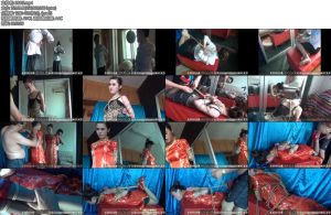 [亚洲绳艺] 妍妍捆绑挣扎（上下）-丝依依