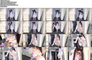 [小羽原创] 开发lo娘小零单脚吊缚口枷让口水不停的流震震刺激-丝依依