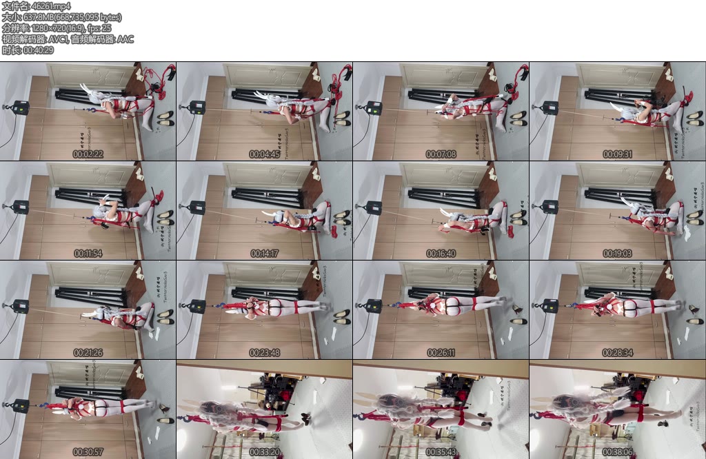 [坎喵原创] 碧蓝航线cos绝望的自缚恶毒后手直臂悬吊自缚斐济杯强高地狱-丝依依