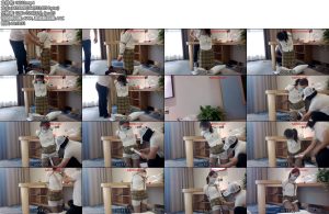 [江山原创] 小雏黑丝跪地，架起胳膊，被不可描述之物亲切的达到另一层高度-丝依依