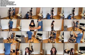 [玩奴原创] 黑丝妹妹极限驷马吊强制闷绝失控爆哭强制抬头口水与泪水二重流出-丝依依