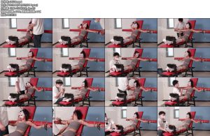 [心悦束艺] 00后长腿萝莉绝望TK 瘙痒地狱，差点把我的老虎凳给弄散了-丝依依