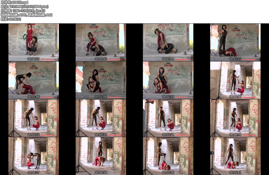 [欧美绳艺] Spandex Bondage No.026-丝依依